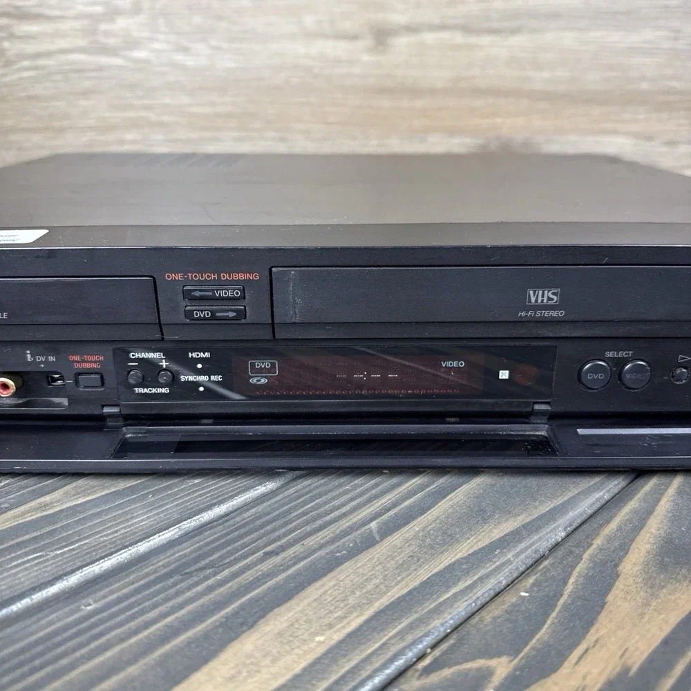 Sony RDR-VX555 DVD/VCR Player Recorder Combo HDMI PARTIALLY WORKING - FOR REPAIR